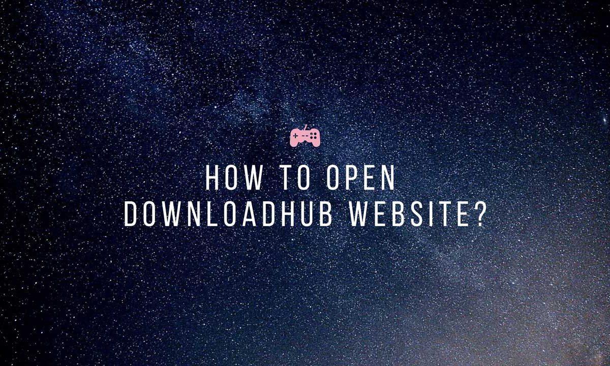 How to Open Downloadhub Website?