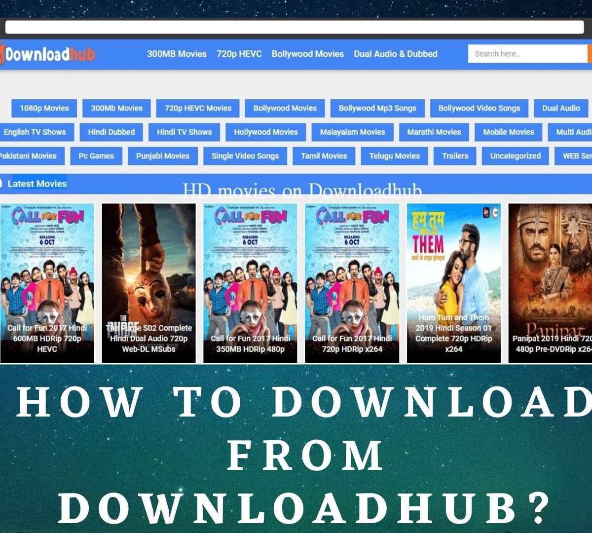 How to download from DownloadHub?